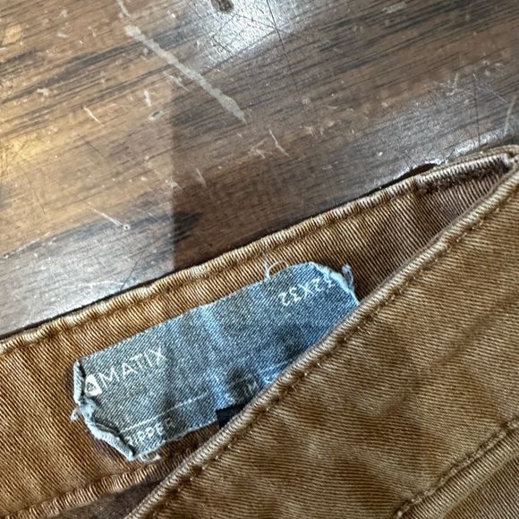 Matix Men's Tan Corduroy Pants size 32 - Picture 2 of 5